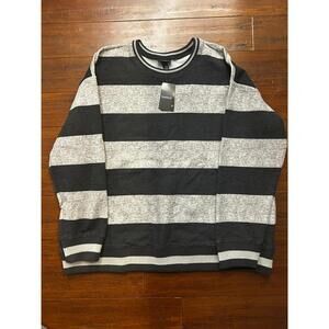 Torrid Striped Long Sleeve Sweater Size M